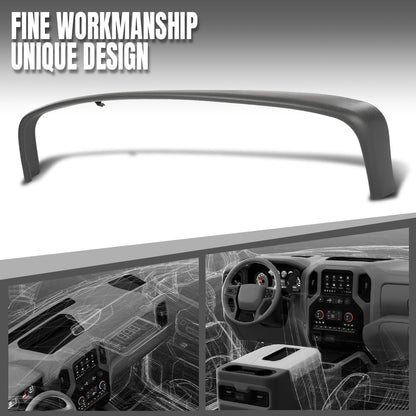 G-PLUS Dashboard Upper Dash Pad Trim Bezel Compatible with Toyota Pickup 1989 1990 1991 1992 1993 1994 1995 Dash Cover Truck Grey
