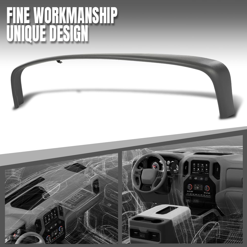 G-PLUS Truck Top Dash Pad Trim Bezel Compatible with Toyota Pickup T3000 1989 1990 1991 1992 1993 1994 1995