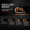 G-PLUS LED Headlights Assembly Compatible with Dodge Ram 1500 2002-2005, Fit Dodge Ram 2500 3500 2003-2005 Headlamps Assembly, Clear Lens Black Housing Clear Reflector, faros delanteros
