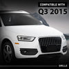 G-PLUS Right Fog Light Cover Bezel, Compatible with Audi Q3 2013-2015, Bumper Grille, Passenger Side, AU1039149, 8U0807682ASP9