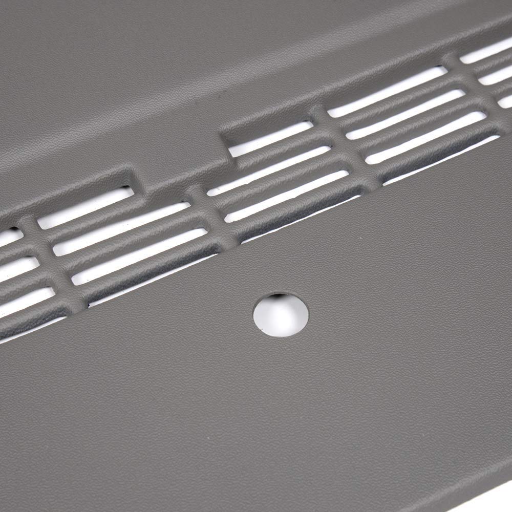 G-PLUS TPE Molded Dash Cover Compatible with 2007-2014 Tahoe Suburban Yukon in Dark Titanium Grey