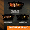 G-PLUS Headlight Assembly Left Side w/o LED Daytime Running Light Compatible with Toyota Tacoma 2016-2018 Fit Models Without Factory LED Daytime Running Light Only White