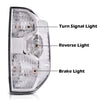 G-PLUS Tail Lights, Compatible with Toyota Tundra 2014 2015 2016 2017 2018 2019 2020 2021, Rear Lamps Clear Lens Driver & Passenger Tail Lamps Luces Traseras, Faros Traseros Rear LightsAssembly