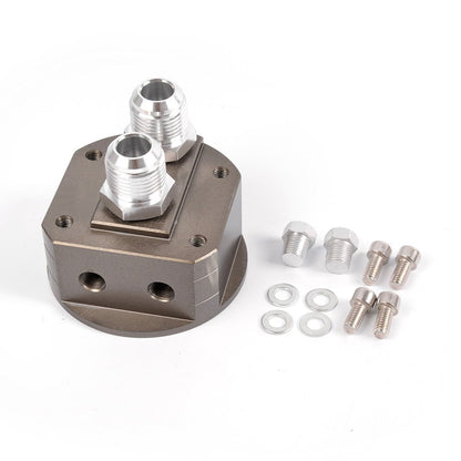 Oil Wedge Block Adaptor Replacement For NISSAN 240SX 200SX SR20DET S13 S14 S15