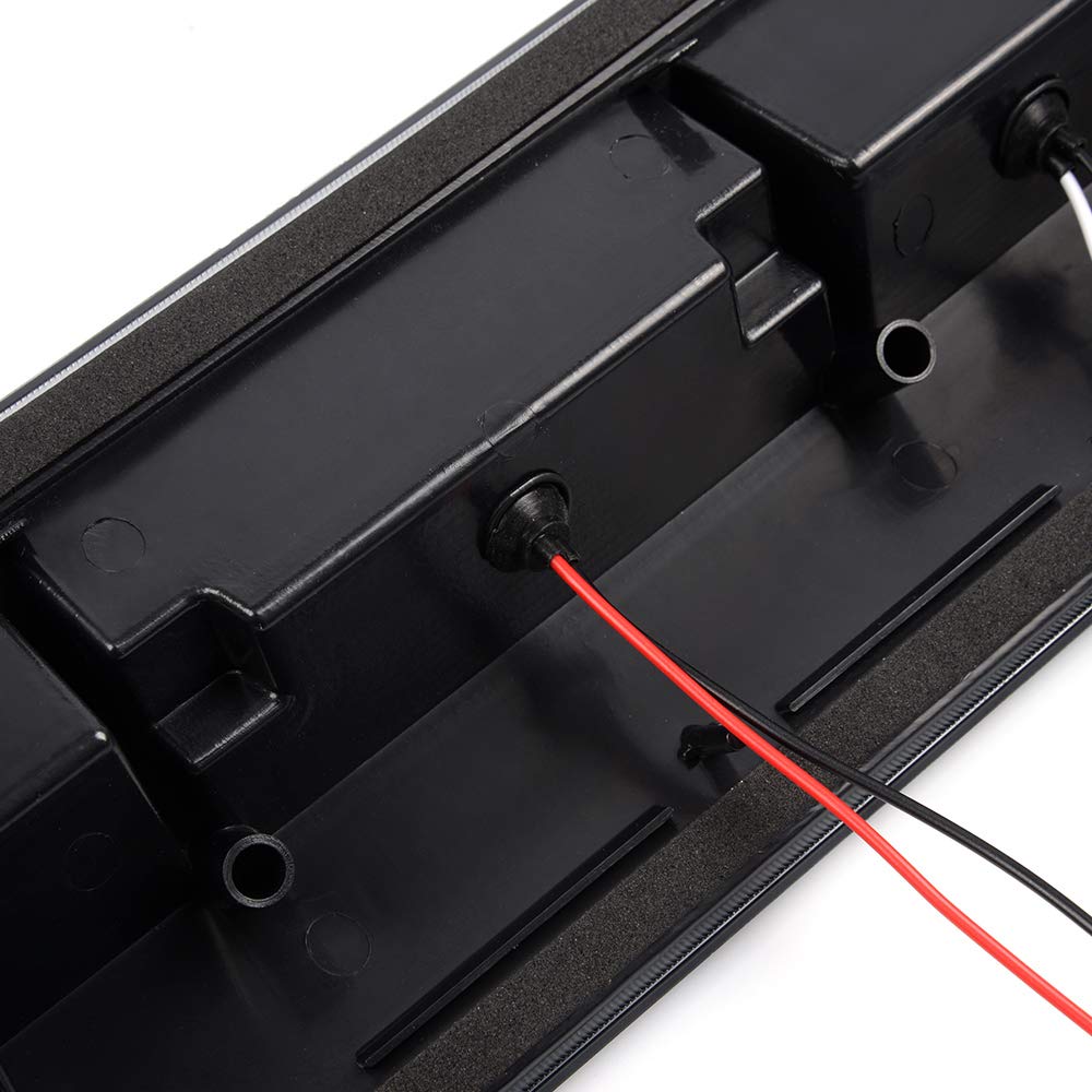 G-PLUS Rear Third Brake LED Tail Light Compatible With 2004-2008 Ford F150 Explorer 3RD Cargo Lamp, Smoky Lens