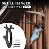 G-PLUS Black 1PC Wall Hanger Hook European Antler Style Wall Mount Bracket for Hanging Mounting Elk Deer Antelope Living Room Bedroom Home Decor
