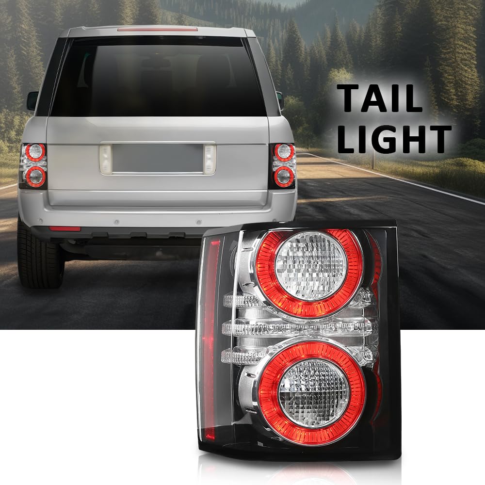 G-PLUS Tail Light Rear Brake Lamp Driver Side Compatible with Land Rover Range Rover 2012 Luces Traseras Rear Brake Lamps Assembly