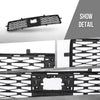 G-PLUS Front Bumper Lower Bottom Grille Grill Compatible with Toyota 4Runner (submodel: SR5 Premium, SR5 Sport, T Off, T Pro, T Sport) 2021 2022 2023 5311235090, 53112-35090 Black
