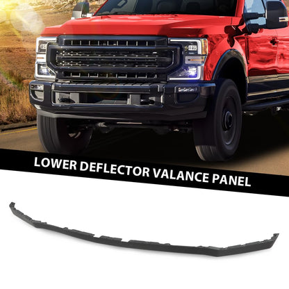 G-PLUS Front Bumper Lower Deflector Valance Panel Compatible with 2020-2022 Ford F250 F350 F450 F550 Super Duty (Tremor Package Only) LC3Z-17626-CA