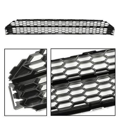 G-PLUS Front Bumper Radiator Lower Grille and Grill Fog Light Cover Compatible with Volkswagen Passat 2012-2015 561853665E 561853666C 561853677