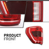 G-PLUS LED Tail Light Rear Brake Lamp Left Compatible with Ford F150 XLT 2021-2023 w/Blind Spot Fit for w/Factory Incandescent Model ML3Z13405C, ML3Z-13405-C Red Lens