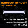 G-PLUS LED Third Brake Cargo Light Compatible With 2000-06 Chevy Suburban Tahoe GMC Yukon(ONLY For Liftgate Rear Doors),3RD Stop Tail Lamps (LED Strip Chrome Housing Clear Lens)