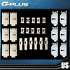 G-PLUS Roof Molding Trim Clips Compatible with 1981-1988 Cutlass,Vinyl Top Roof Molding Retaining Mounting Clip Set, 28 Pieces