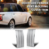 G-PLUS Door Side Fender Vent Molding Cover Trim LH&RH Compatible with Range Rover Vogue L405 2013-2022 Silver