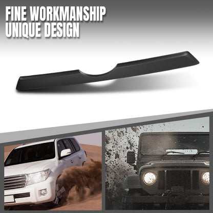 G-PLUS Front Upper Grille Molding Trim Compatible with Toyota 4Runner Limited/SR5 2014 2015 2016 2017 2018 2019 2020 2021 2022 5312235060, TO1216103 Black