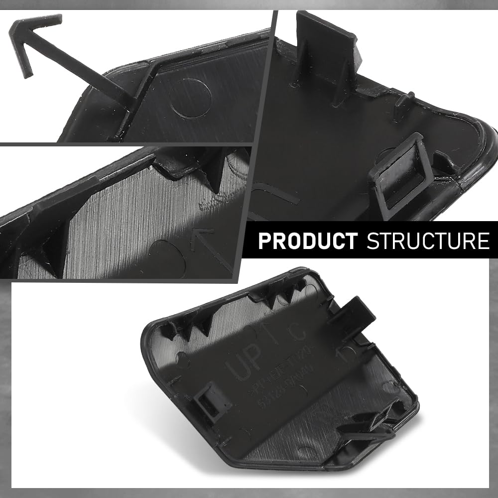 G-PLUS Front Bumper Tow Hook Cover, Compatible with Toyota Corolla Cross 2022 2023, TO1029144, 531280A060