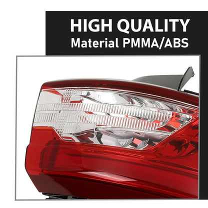 G-PLUS Tail Light Assembly Rear Brake Lamp Compatible with Chevy Traverse 2018-2021 Pair Left&Right 84618033 84618032 Luces Traseras Rear Brake Lamps Assembly