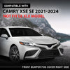 G-PLUS Front Right Bumper Fog Light Cover, Compatible with Toyota Camry XSE SE 2021-2024, NOT Fit LE XLE Model, Passenger Side, 8148106220, TO1039242