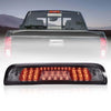 G-PLUS Rear LED Third Brake Light Compatible With Chevy Silverado/GMC Sierra1500/2500HD/3500 2014-2018,3RD Cargo Led Tail Lamps Chrome Housing Smoky Red lens