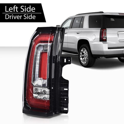 G-PLUS LED Bar Tail Light Compatible with GMC Yukon/Yukon XL 2015-2020, Left Driver Side, Red Luces Traseras Rear Brake Lamps Assembly