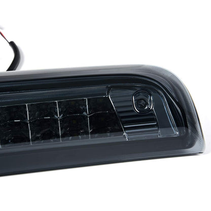 G-PLUS Rear Roof Center LED Third 3rd Brake Cargo Light Compatible with Chevy Silverado GMC Sierra 1500 2500 HD 3500 HD 2014 2015 2016 2017 2018 (Smoke Lens)