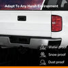 G-PLUS Tail Lights Assembly w/o Wiring Harness Fit Chevy Silverado 2500 HD 3500 HD/GMC Sierra 3500 HD 2016 2017 2018 2019 Left & Right Rear Brake Lamps, 23295939 84288723, Red Lens
