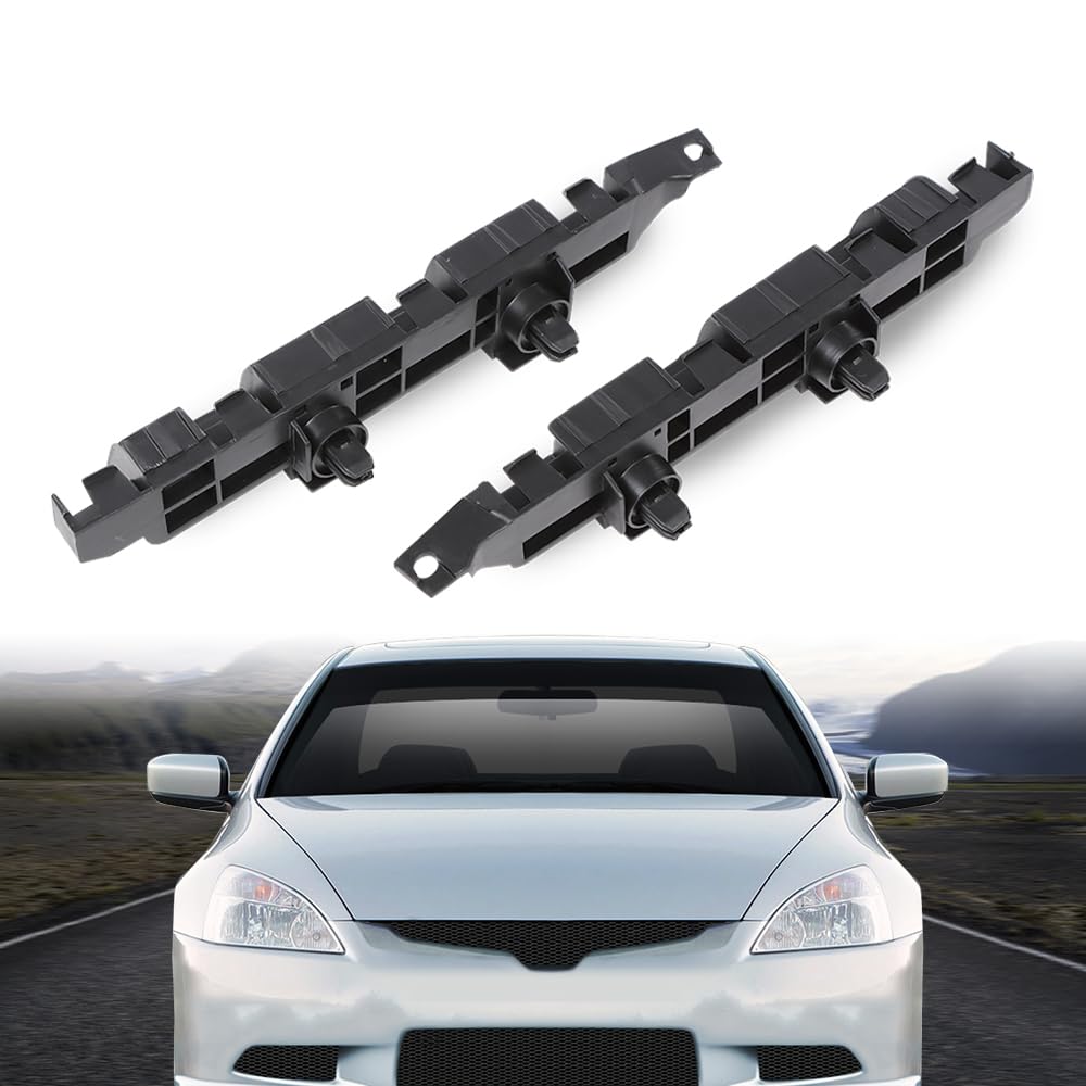 G-PLUS Front Left & Right Side 1pair Bumper Brackets Compatible with Honda Accord 2003-2007