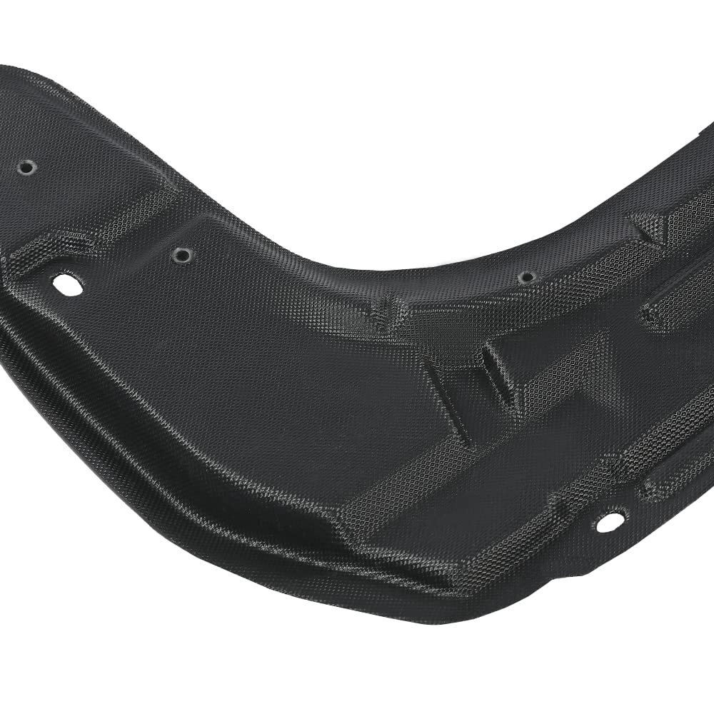 G-PLUS Front Engine Splash Shield Compatible with Nissan 2007-2011 Versa (submodel: S, SL)/ 2009-2011 Versa (submodel: 1.6, 1.6 Base)/ 2012 Versa (submodel: 1.8 S, 1.8 SL) 75892EL000, NI1228132