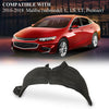 G-PLUS Front Fender Liner Left Driver Side Compatible with Chevy Malibu (submodel: L, LS, LT, Premier) 2016-2018 84062808 GM1248279