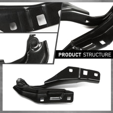 G-PLUS Hood Hinges 2PCS for Chevy Colorado 2015-2022 GMC Canyon 2015-2022 Additional Angle