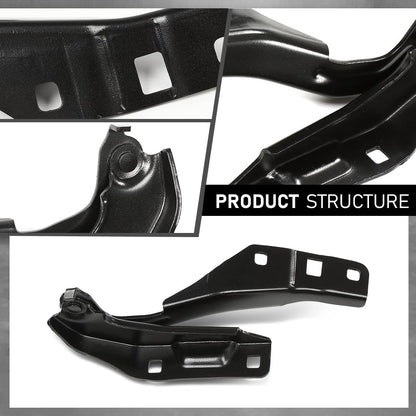 G-PLUS Pair Hood Hinges Set, Compatible with Chevy Colorado 2015-2022/ GMC Canyon All Terrain 2015-2022, 23303047, 23303048