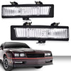 G-PLUS Signal Light Parking Lamps Fit Chevy Monte Carlo SS 1983 1984 1985 1986 1987 1988 /Fit Chevy Monte Carlo 81-86 (not fit LS 86-88) Clear lens Driver & Passenger Side