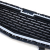 G-PLUS Chrome Front Bumper Lower Grille Assembly Compatible with Chevy Cruze 2015 ABS Honeycomb Mesh Grill