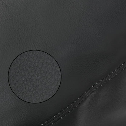 G-PLUS Real Leather Center Console Lid Armrest Cover Compatible with 2001-2006 Lx LS430 Black