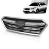 G-PLUS Front Replacement Grille Grill Chrome Compatible with Subaru Outback 2018-2019 91121AL16B, SU1200173