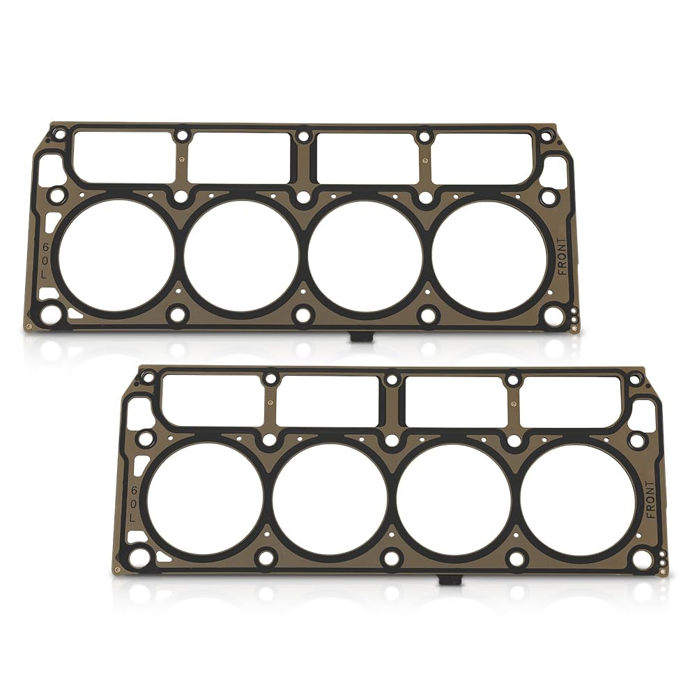 G-PLUS Cylinder Head Gaskets Compatible with LS2 L76 6.0 Chevy Corvette 2005-2007/Chevy Silverado GMC Sierra 2002-2013 12569365, 12575392, 12589227