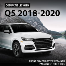 G-PLUS Front Bumper Retainer for Audi Q5 2018-2020 Right Side Front View