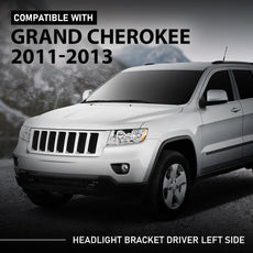 G-PLUS Headlight Bracket for Jeep Grand Cherokee 2011-2013 Driver Side Front View