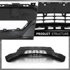G-PLUS Bumper Cover Front Lower Compatible with Cadillac XT4 2019-2023 With Sensor Holes Black