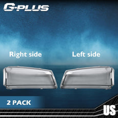 G-PLUS Headlight Lens Cover 2PCS for Chevy Silverado 2003-2006 Smoky Lens Product Details