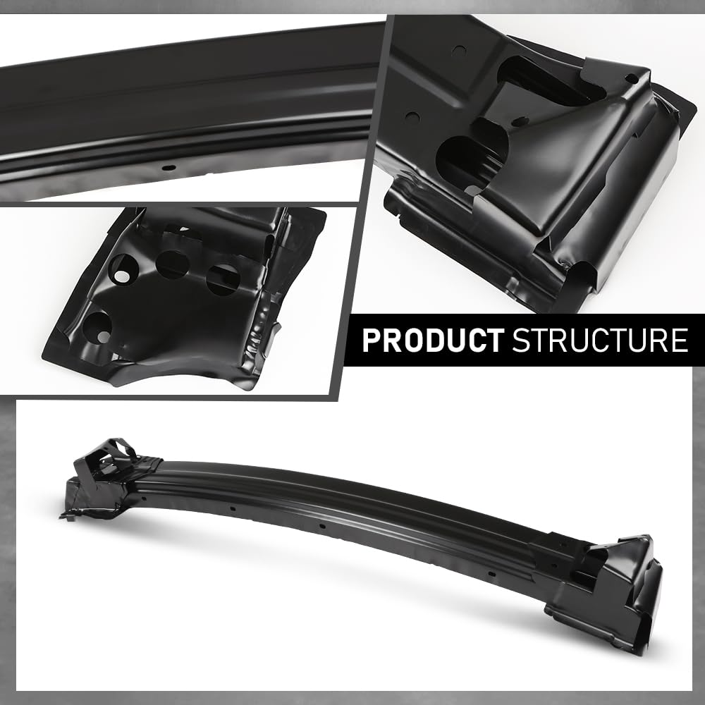 G-PLUS Front Bumper Reinforcement Compatible with Toyota Camry 2016-2017,Fit Toyota Camry (submodel: LE, SE, XLE, XSE) 2015 5202106130, TO1006237