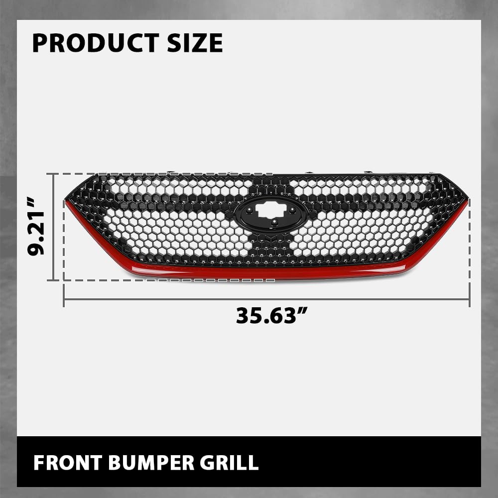 G-PLUS Front Bumper Grill Replacement Grille Compatible with Subaru WRX 2022-2024 91121VC200, SU1200198
