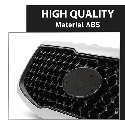 G-PLUS Front Upper Grille Chrome, Compatible with Kia Sportage 2014-2016, KI1200162, 863503W500
