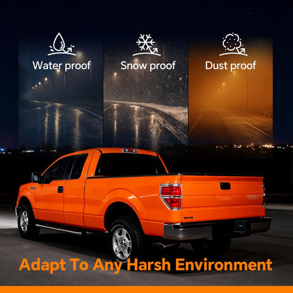 G-PLUS Tail Lights Left Rear Compatible with Ford F150 2/4 Door 2009-2014 (Not Fit Flareside Models,Not Fit Ogriginal Model w/LED Tail Lamp) Brake Tail Lamps luces traseras, faros traserosAssembly