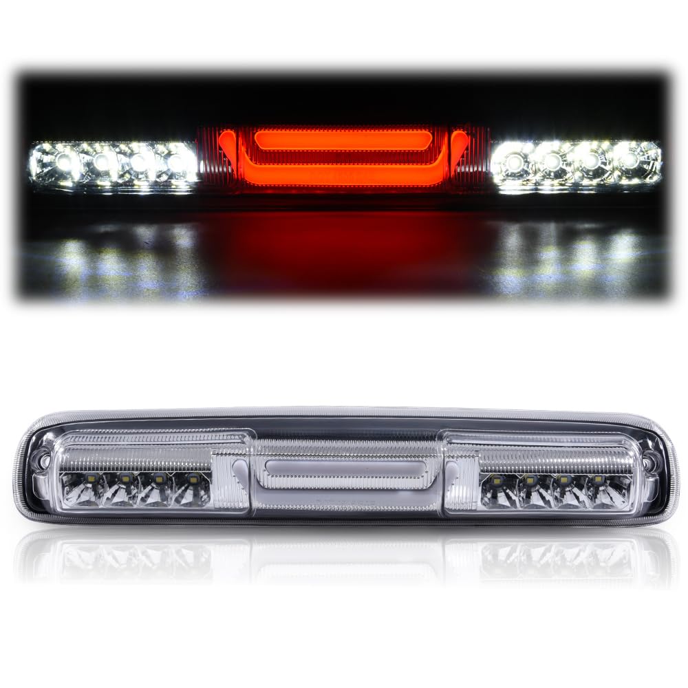 G-PLUS LED Bar Third Brake Light Compatible With 1999-2006 Chevy Silverado/GMC Sierra 1500 2500 3500 & HD High Mount Rear Tail Cargo Lamp 5978318 16525205