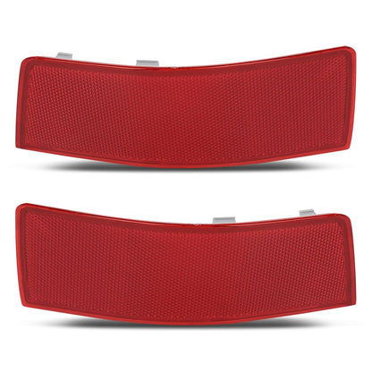 G-PLUS Pair Rear Bumper Reflector Light, Compatible with Benz GLK250 GLK350 Base 4Matic Sport Utility 4-Door 2010-2012, Left & Right Side 2PCS, 2048200174, 2048200274