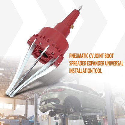 G-PLUS Pneumatic CV Joint Boot Spreader Expander Universal Installation Tool Fit Audi BMW VW GM Benz Volvo CV Boot Installer Air Operated Red