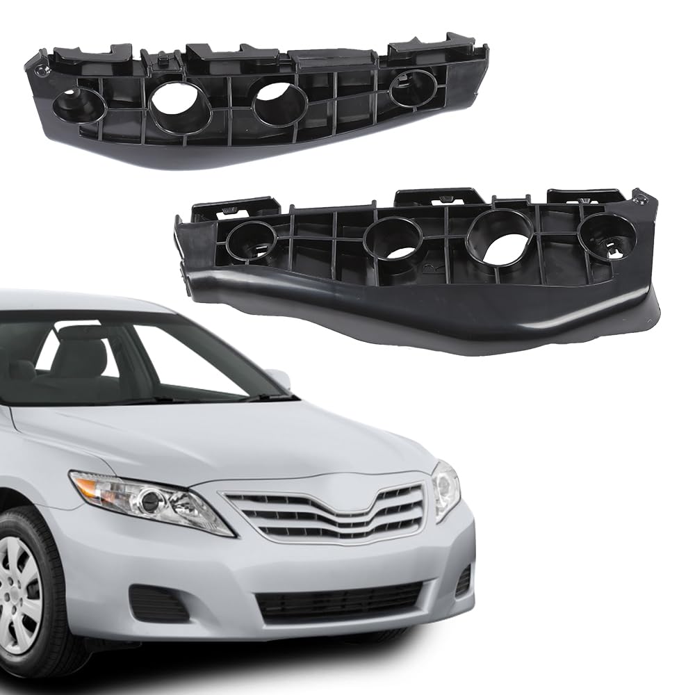 G-PLUS Front Left & Right Side 1pair Bumper Brackets Compatible with Toyota Corolla 2009-2010 TO1043110 TO1042110
