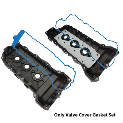 G-PLUS Valve Cover Gasket Set Blue VS50808R VS50502 Fit Cadillac CTS 2008-2015/Chevy Equinox 2010-2016/Buick Lacrosse 2010-2016/Cadillac SRX 2010-2016/GMC Terrain 2010-2016