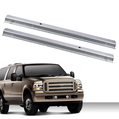 G-PLUS Rear Rocker Panels Compatible With Excursion 2000 2001 2002 2003 2004 2005 Drivers & Passengers Sides Silver